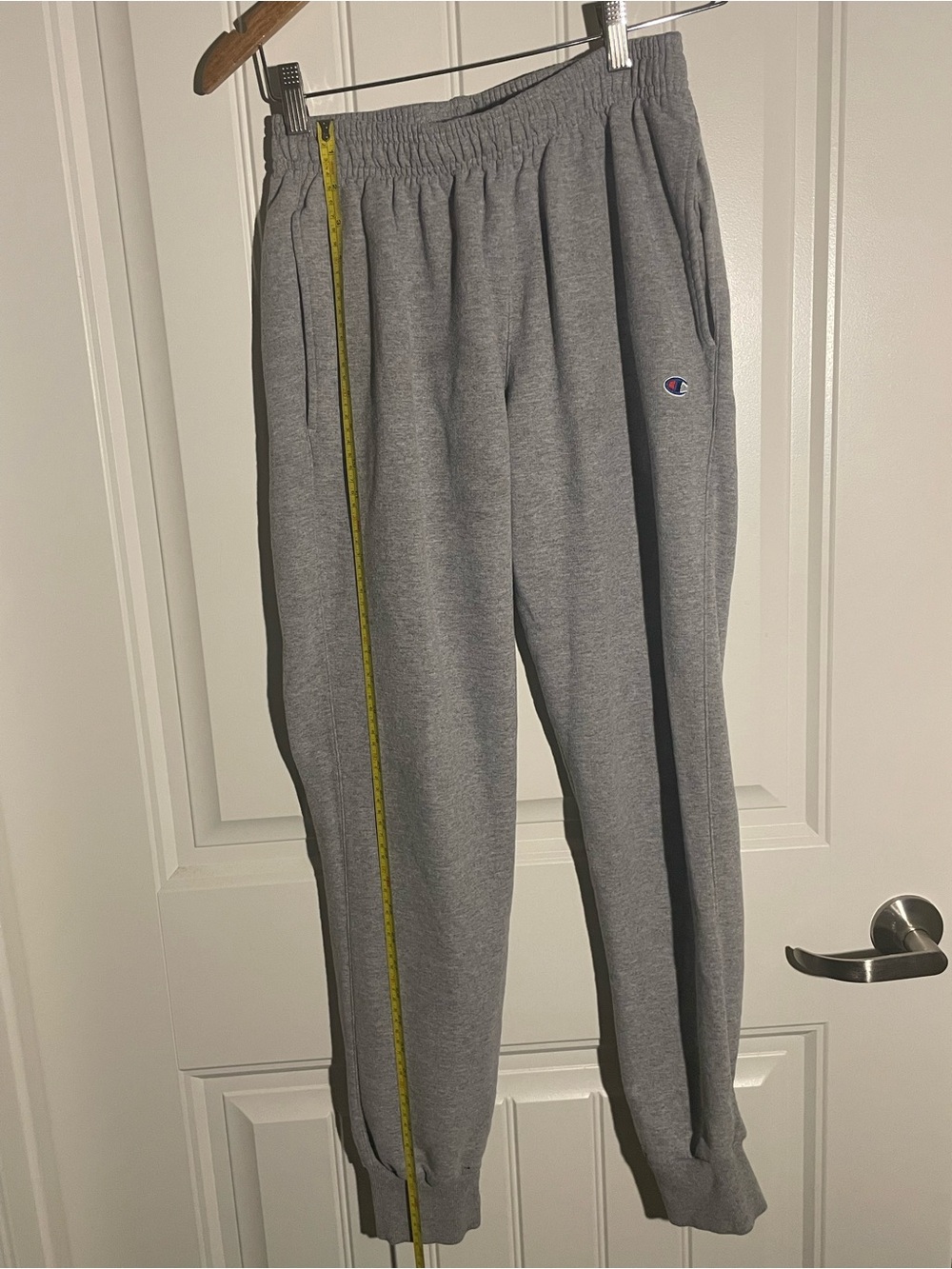 Vintage Champion Gray Fleece Joggers - Size S